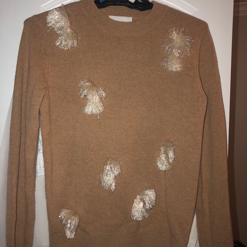 3.1 Phillp Lim tan sweater